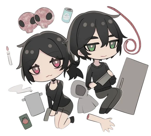 🌟 Стикер «⊹ ℂ ⊹» для Telegram
