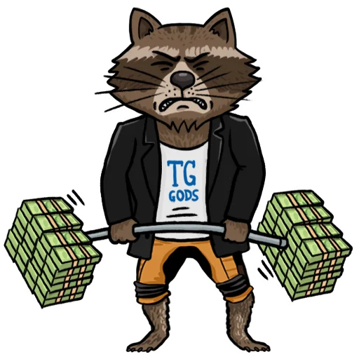 🚀 Стикер «Telegram GODS» для Telegram
