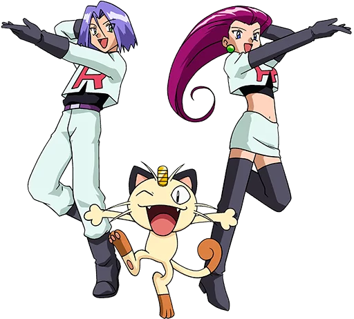 Стикерпак Team Rocket для Telegram — скачать