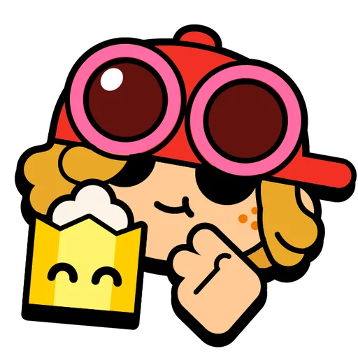🍿 Стикер «Команды Бс» для Telegram