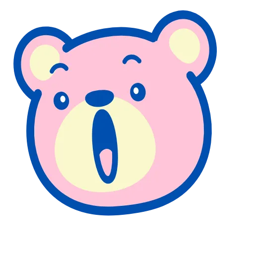 😦 Эмодзи «Teddie» для Telegram