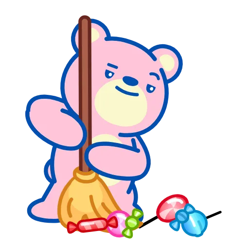 Эмодзи Teddie для Telegram — скачать