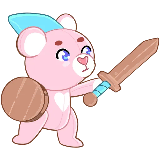 😡 Эмодзи «Мишка Теодор» для Telegram