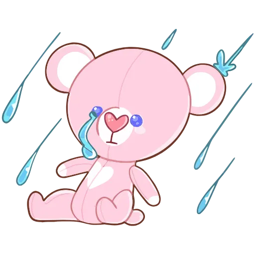 ☔️ Эмодзи «Мишка Теодор» для Telegram