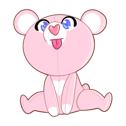 😛 Эмодзи «Мишка Теодор» для Telegram