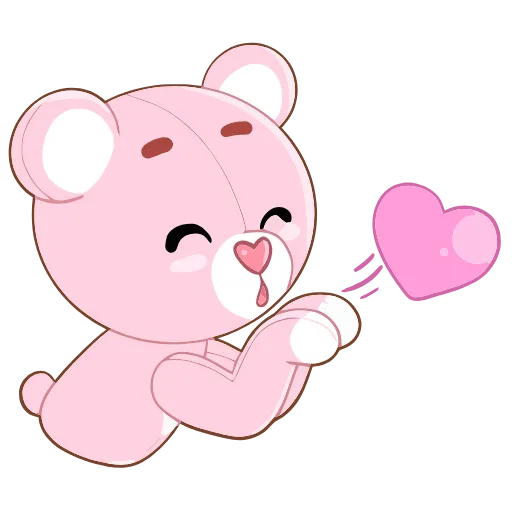 ❤️ Эмодзи «Мишка Теодор» для Telegram