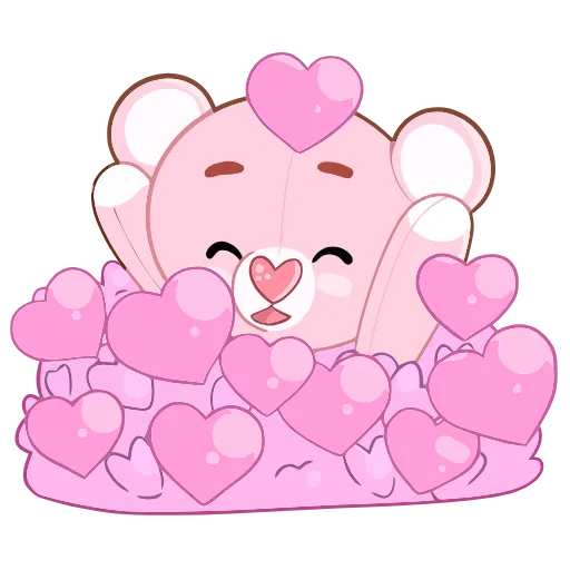 ❤️ Эмодзи «Мишка Теодор» для Telegram