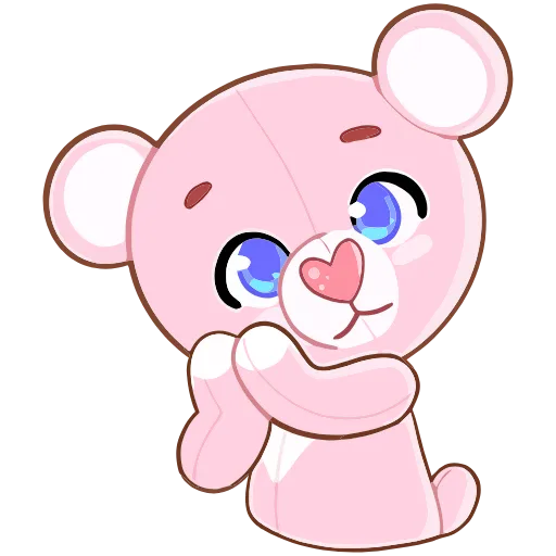 🤗 Эмодзи «Мишка Теодор» для Telegram