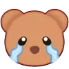 😭 Эмодзи «🤩 Миленькие эмоджи с мишками» для Telegram