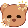 🥱 Эмодзи «🤩 Миленькие эмоджи с мишками» для Telegram