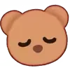 😌 Эмодзи «🤩 Миленькие эмоджи с мишками» для Telegram
