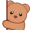 🫣 Эмодзи «🤩 Миленькие эмоджи с мишками» для Telegram