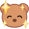 🤩 Эмодзи «🤩 Миленькие эмоджи с мишками» для Telegram