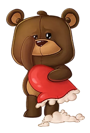 Стикерпак Мишка Teddy для Telegram — скачать