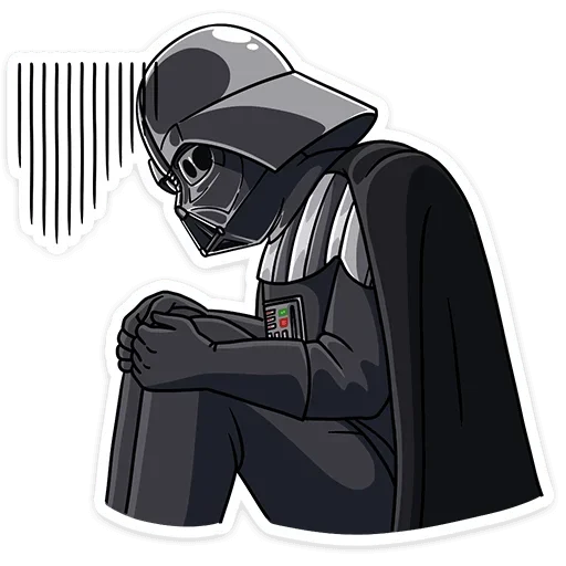 😌 Стикер «Dark Side» для Telegram