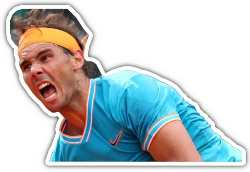 😨 Стикер «Tennis Faces» для Telegram