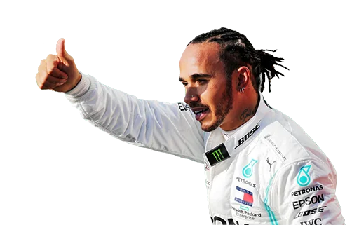 👍 Стикер «Lewis Hamilton Stickerpack» для Telegram