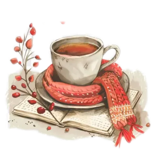 🥤 Стикер «ТЕПЛО» для Telegram