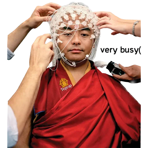 😑 Стикер «Yongey Mingyur Rinpoche» для Telegram