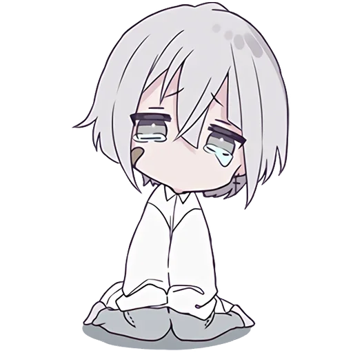 😢 Стикер «Тестовый объект-кун 3» для Telegram
