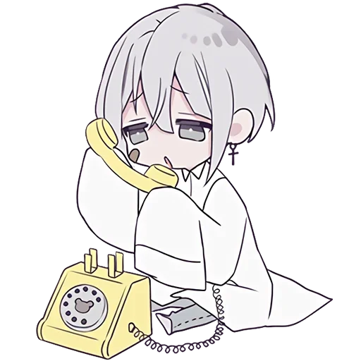 📞 Стикер «Тестовый объект-кун 3» для Telegram