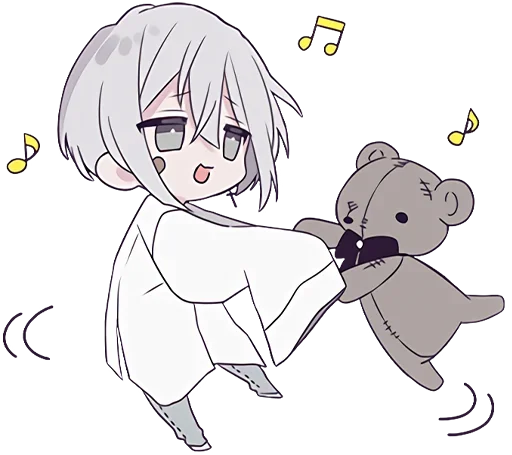 🕺 Стикер «Тестовый объект-кун 3» для Telegram