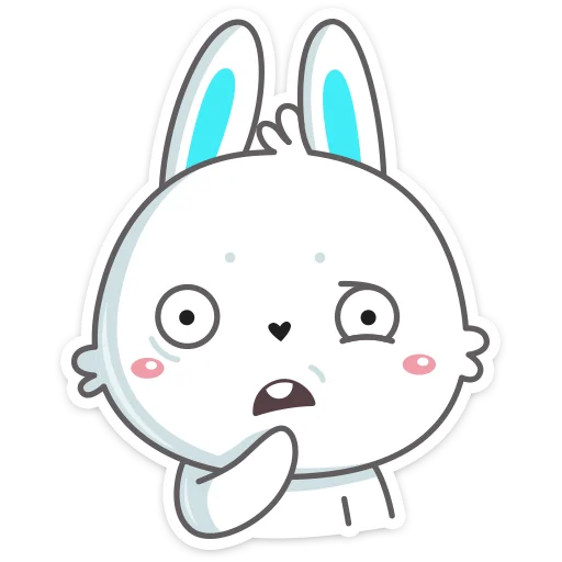 😳 Стикер «Кролик Олег» для Telegram