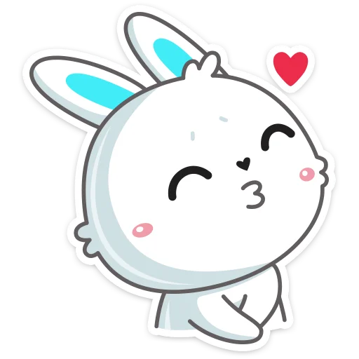 😘 Стикер «Кролик Олег» для Telegram