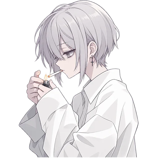 🚬 Стикер «Тестовый-кун 2 (BIG)» для Telegram