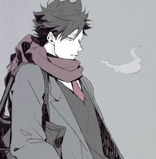 🥵 Стикер «Kuroo tetsuro (Haikyuu!!)» для Telegram