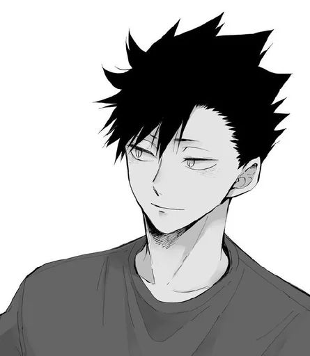 🥵 Стикер «Kuroo tetsuro (Haikyuu!!)» для Telegram