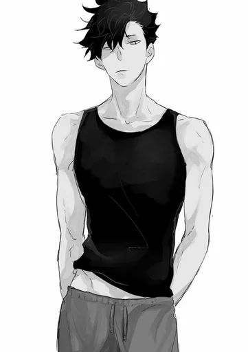 🥵 Стикер «Kuroo tetsuro (Haikyuu!!)» для Telegram