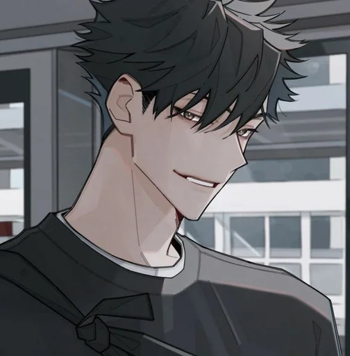 🥵 Стикер «Kuroo tetsuro (Haikyuu!!)» для Telegram