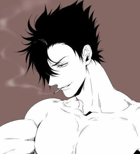 🥵 Стикер «Kuroo tetsuro (Haikyuu!!)» для Telegram