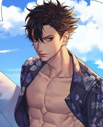 🥵 Стикер «Kuroo tetsuro (Haikyuu!!)» для Telegram