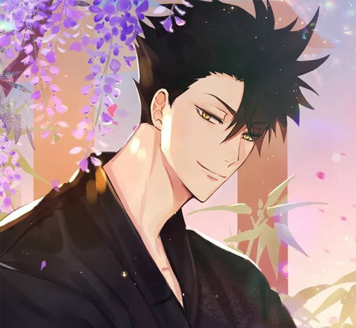 🥵 Стикер «Kuroo tetsuro (Haikyuu!!)» для Telegram
