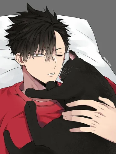 🥵 Стикер «Kuroo tetsuro (Haikyuu!!)» для Telegram
