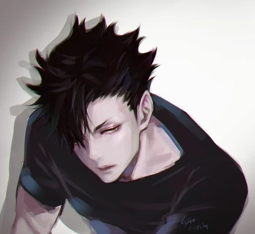 🥵 Стикер «Kuroo tetsuro (Haikyuu!!)» для Telegram
