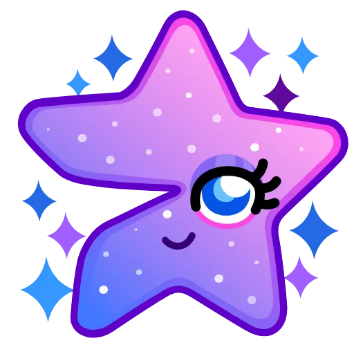⭐️ Эмодзи «Буквы адаптивные - (цвет меняется на темной теме тг)» для Telegram