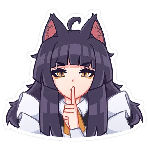 🤫 Стикер «акла х» для Telegram