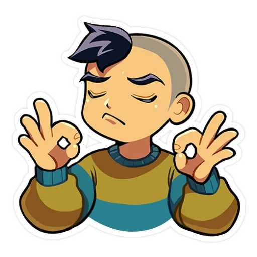 👌 Стикер «Бяша без надписей» для Telegram