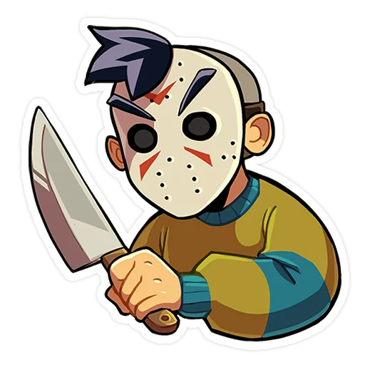 🔪 Стикер «Бяша без надписей» для Telegram