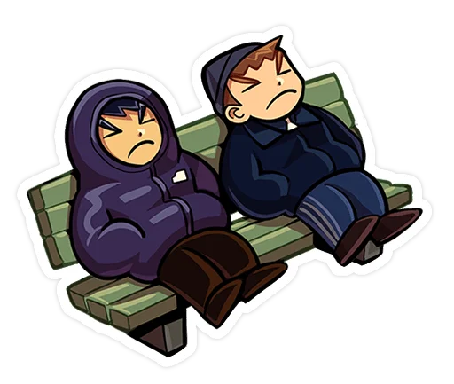 😌 Стикер «Бяша без надписей» для Telegram