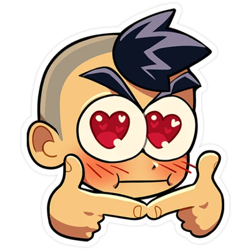 😍 Стикер «Бяша без надписей» для Telegram