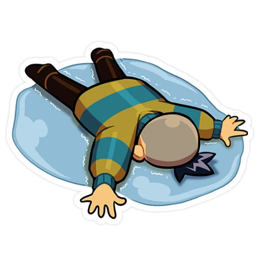 😭 Стикер «Бяша без надписей» для Telegram