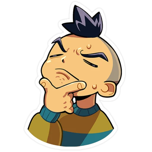 🤔 Стикер «Бяша без надписей» для Telegram