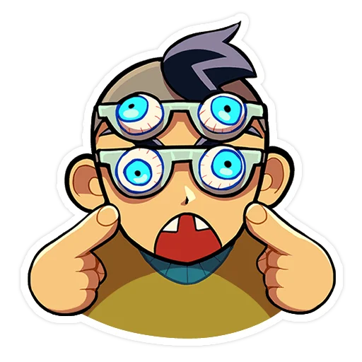 👀 Стикер «Бяша без надписей» для Telegram