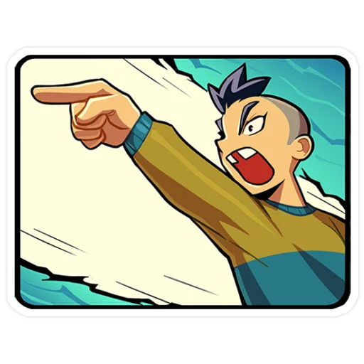 🫵 Стикер «Бяша без надписей» для Telegram
