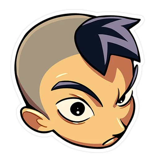 🤨 Стикер «Бяша без надписей» для Telegram