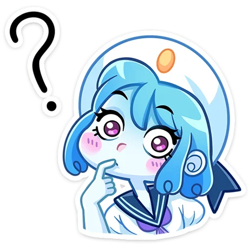 🤨 Стикер «Дженни без надписей» для Telegram